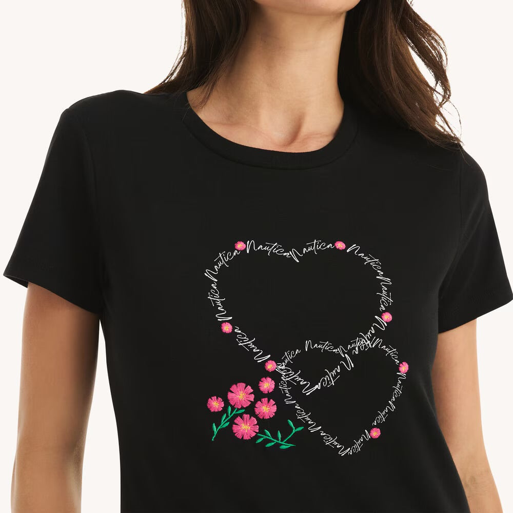 Náutica heart to heart graphic t-shirt Women’s