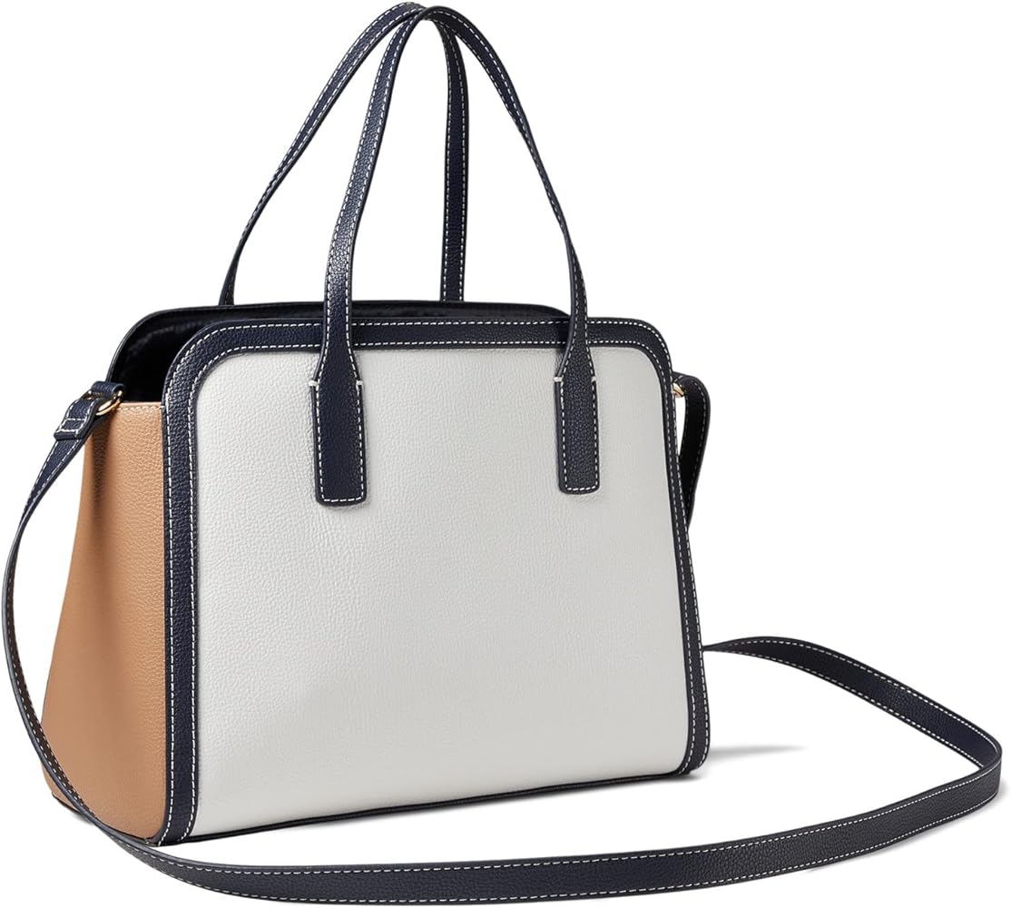 Tommy Hilfiger Liv II Convertible Satchel Color-Block Pebble