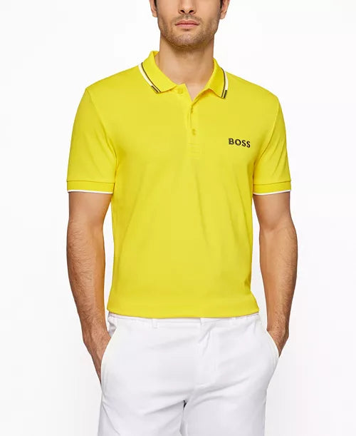 Hugo Boss Men's Cotton-Blend Polo Shirt