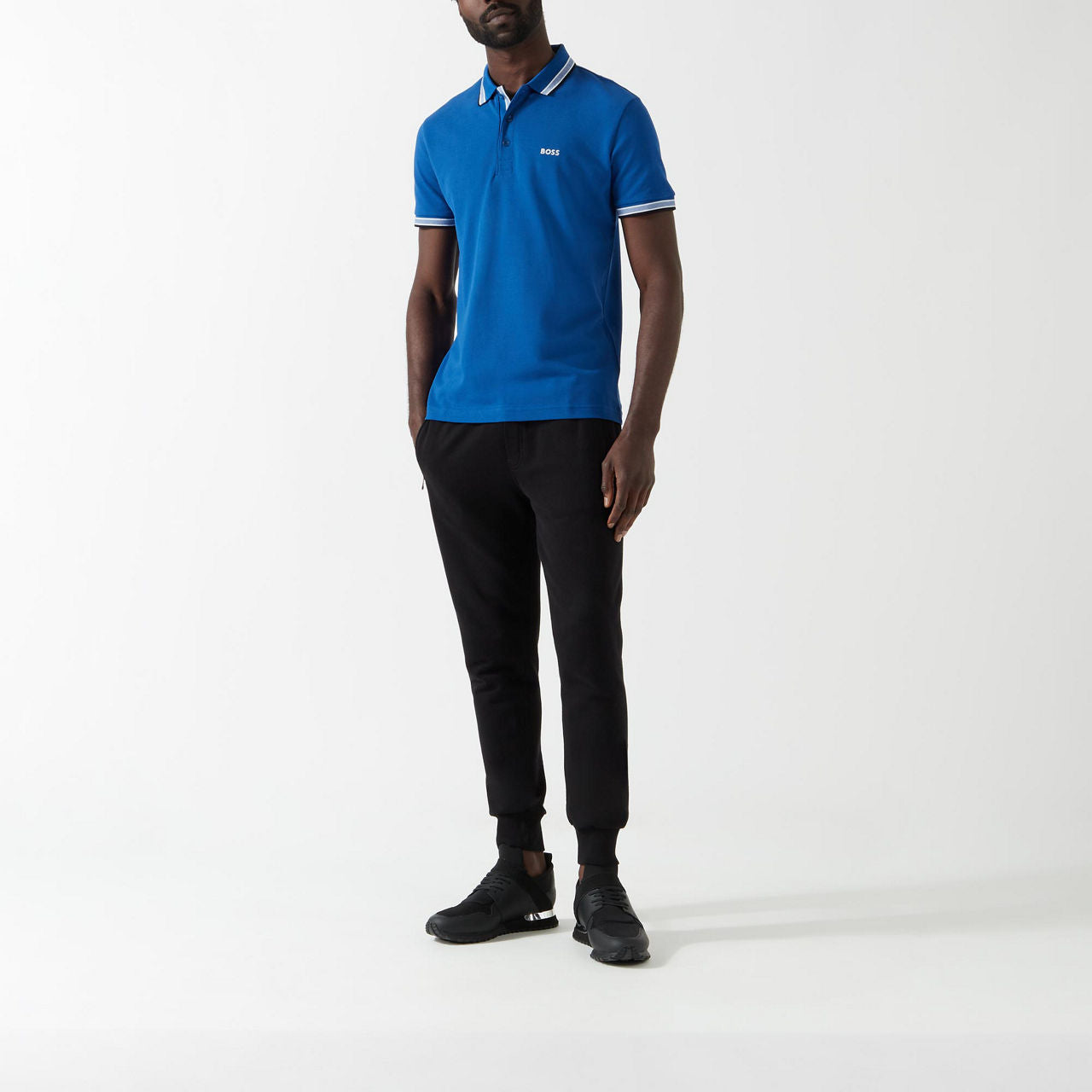 Hugo Boss Cotton Polo Shirt with Logo Detailing