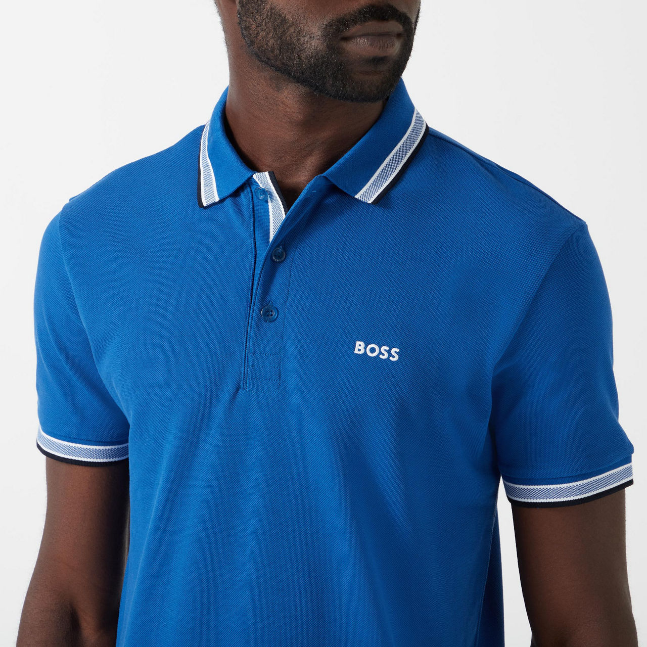 Hugo Boss Cotton Polo Shirt with Logo Detailing