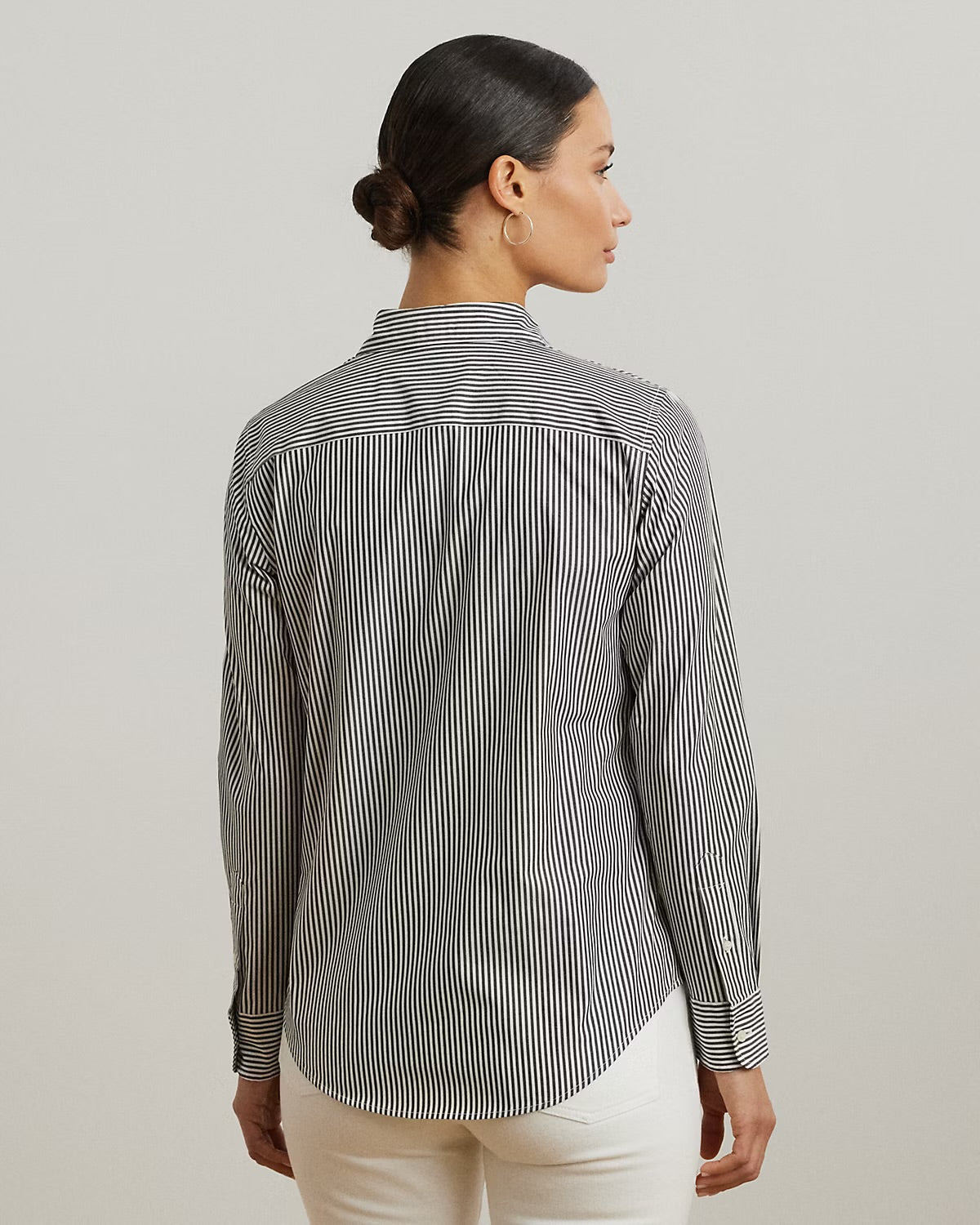 Lauren Ralph Lauren Striped Easy Care Cotton Shirt