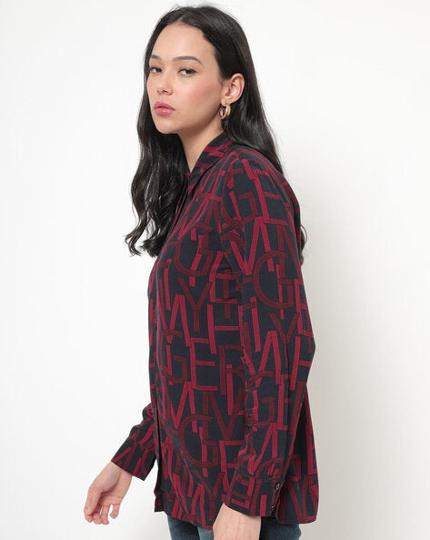Tommy Hilfiger Printed Long Shirt