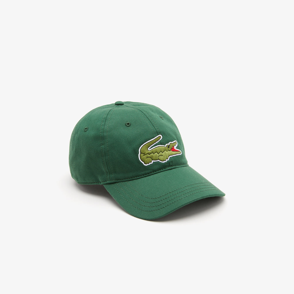 Lacoste Unisex Adjustable Organic Cotton Twill Cap