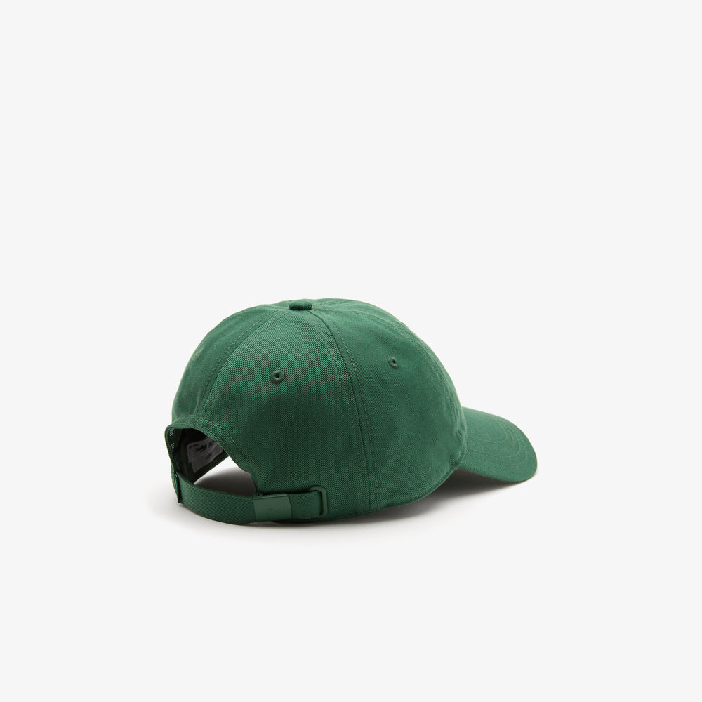 Lacoste Unisex Adjustable Organic Cotton Twill Cap