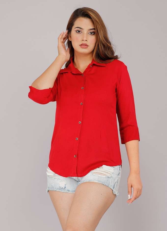 Tommy Hilfiger Women's Point-Collar Blouse