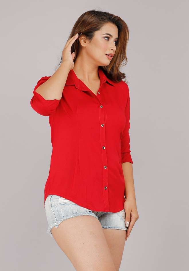 Tommy Hilfiger Women's Point-Collar Blouse
