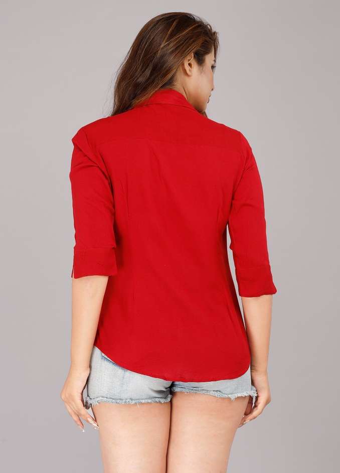 Tommy Hilfiger Women's Point-Collar Blouse