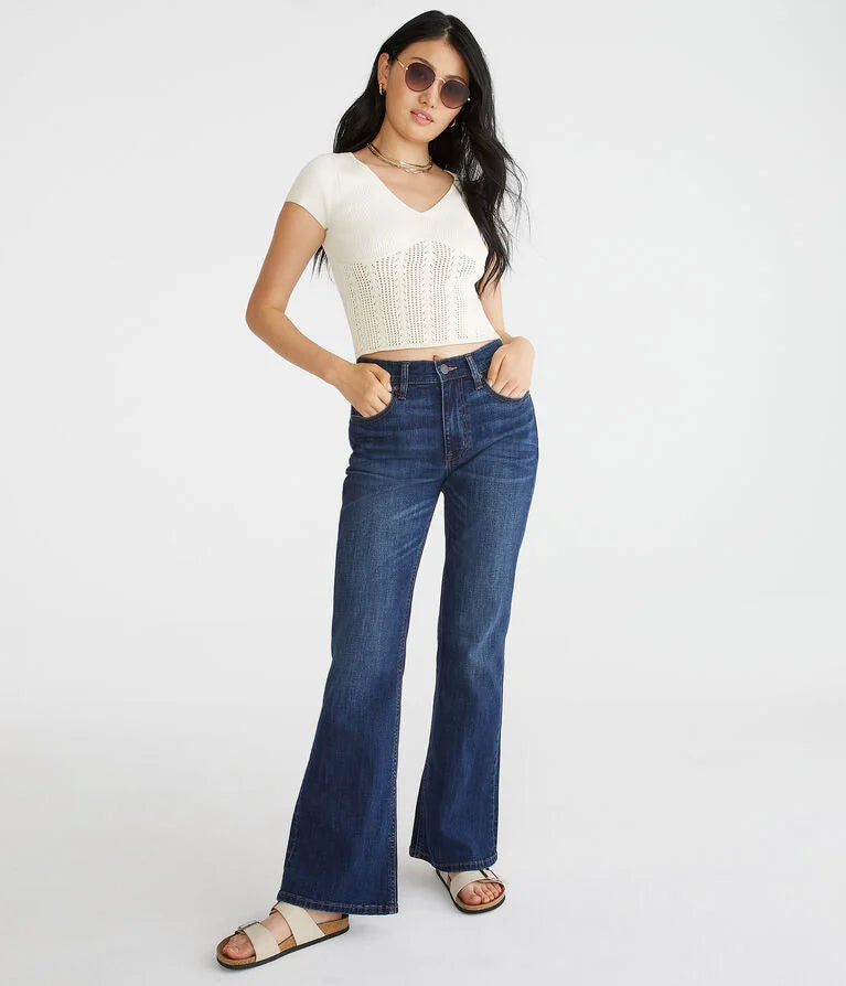 Aero Flare High-Rise Flare Stretch Jean Women’s