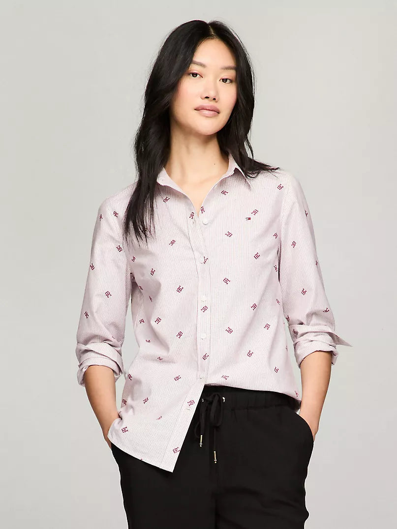 Tommy Hilfiger thaca Stripe Monogram Shirt