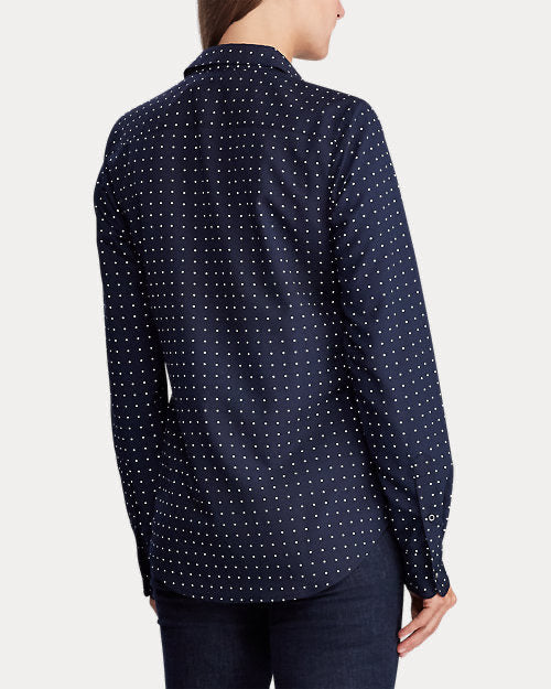 Ralph Lauren Classic Fit Polka-Dot Shirt