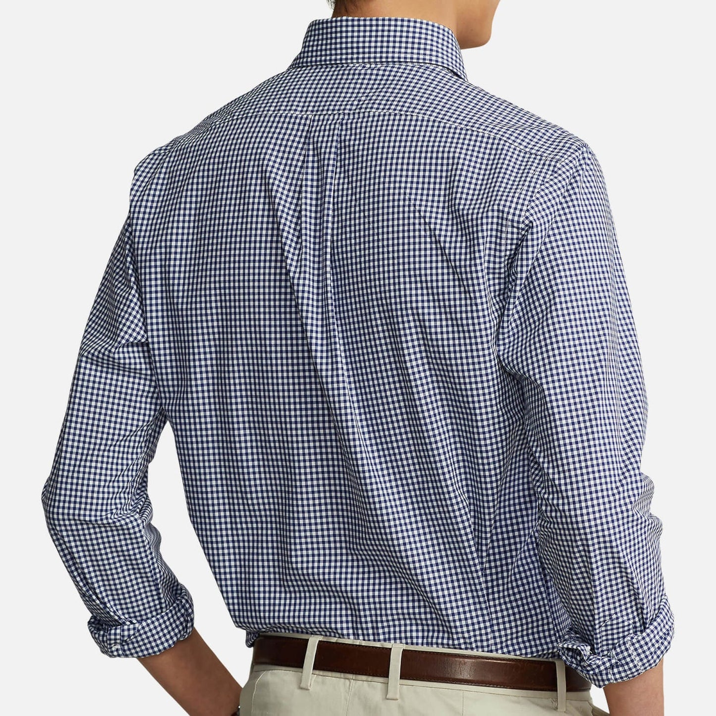 Ralph Lauren Gingham Poplin Cotton-Blend Shirt