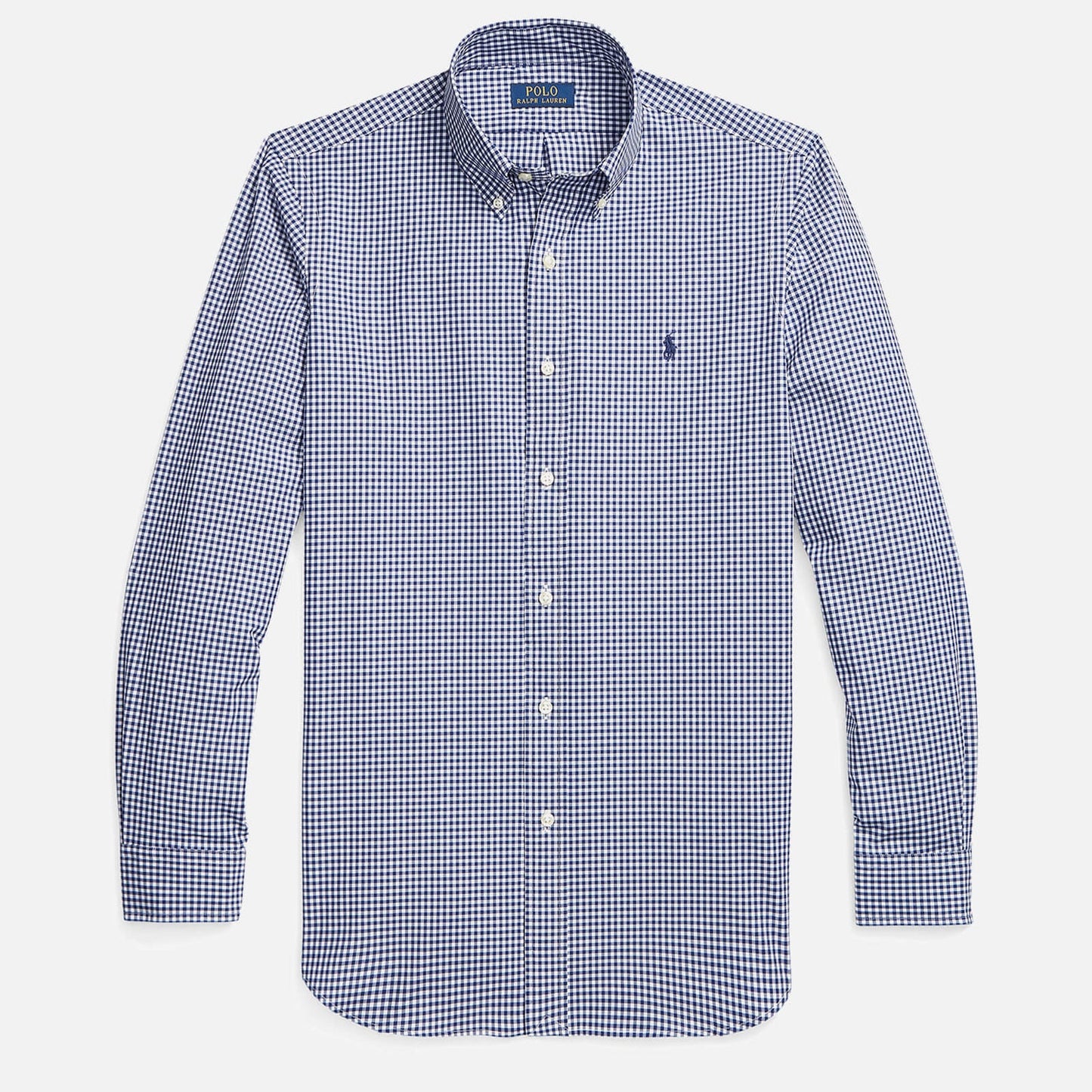 Ralph Lauren Gingham Poplin Cotton-Blend Shirt