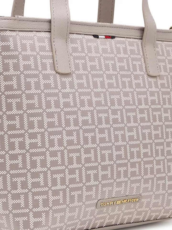 Tommy Hilfiger Women Eleni Monogram Shoulder Bag
