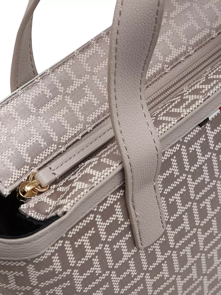 Tommy Hilfiger Women Eleni Monogram Shoulder Bag