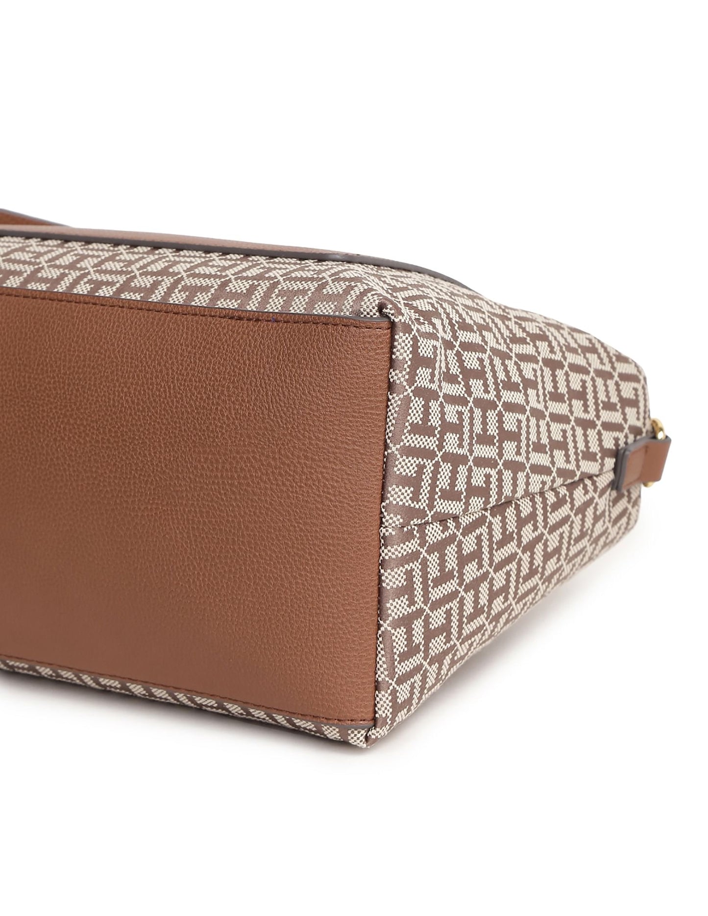 Tommy Hilfiger Jacquard Amelia Satchel Bag