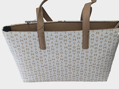 Tommy Hilfiger Tote Bag for Women Large Leather Shopper Tote