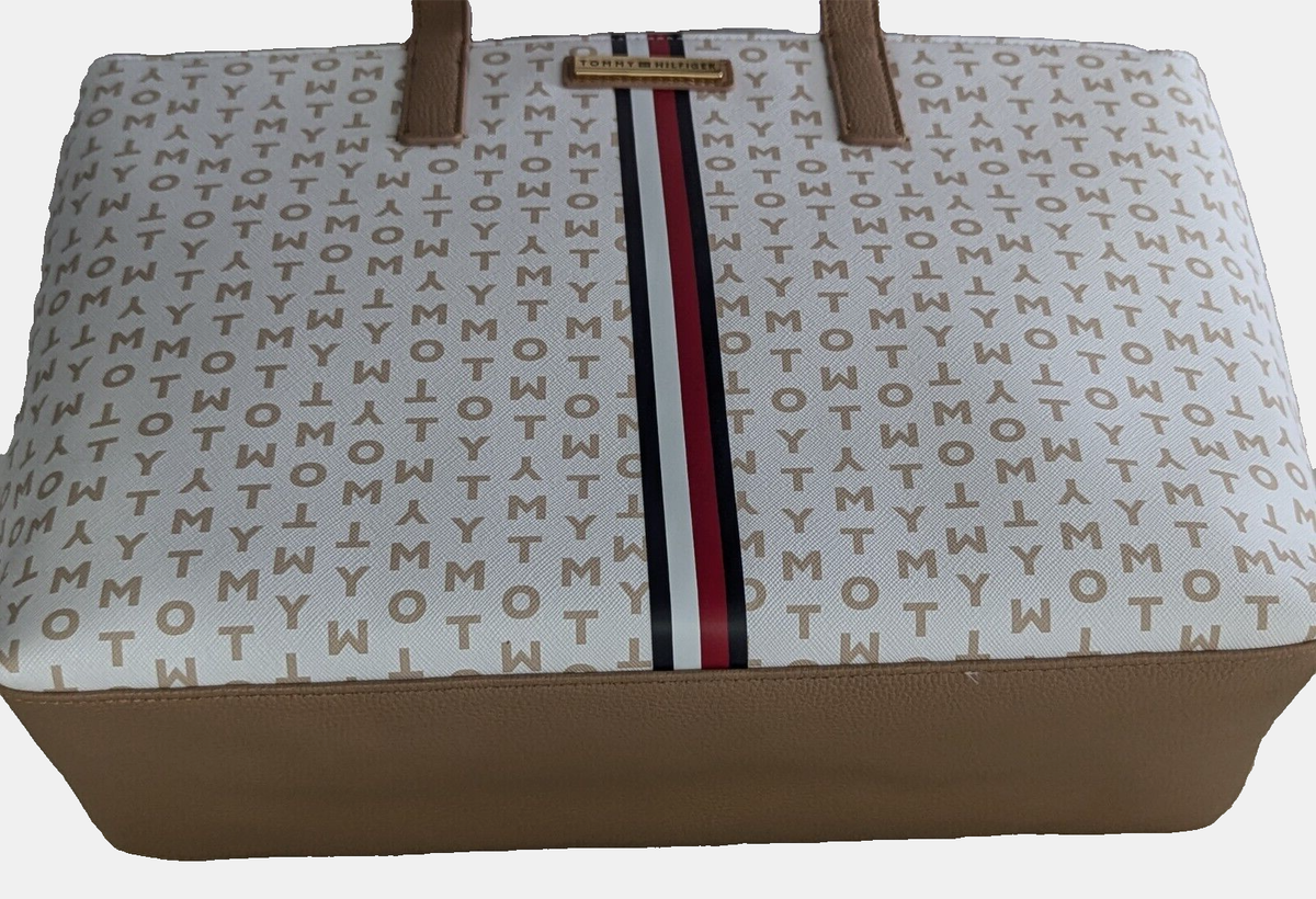 Tommy Hilfiger Tote Bag for Women Large Leather Shopper Tote