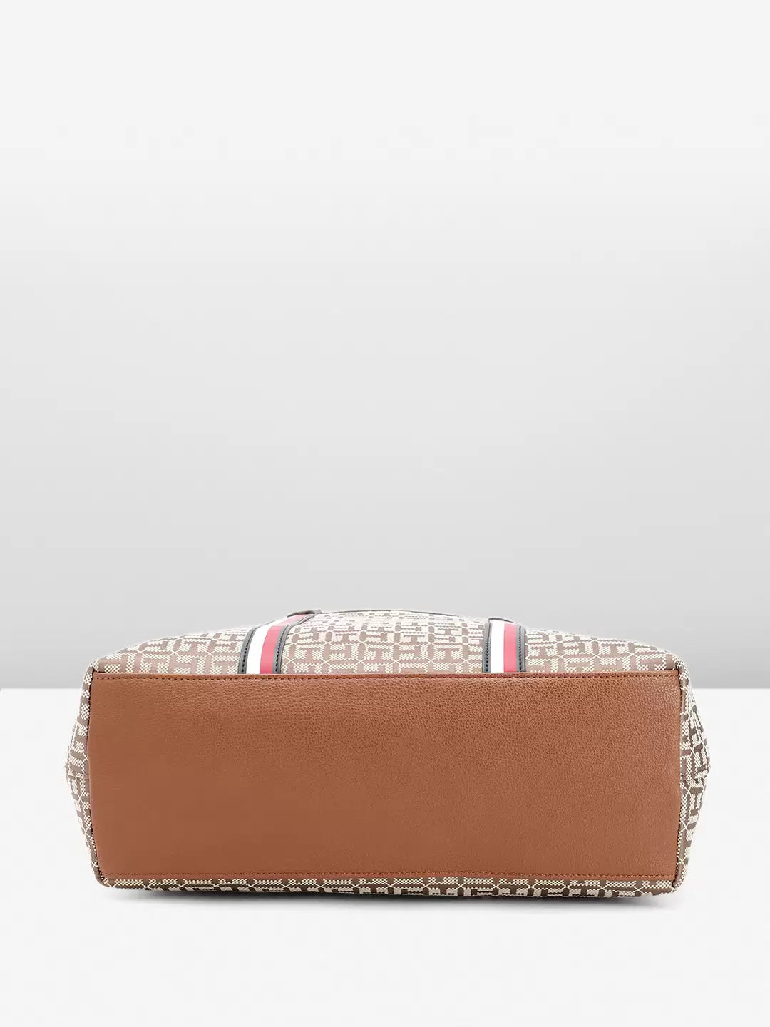 Tommy Hilfiger Womens Brown Color Handbag