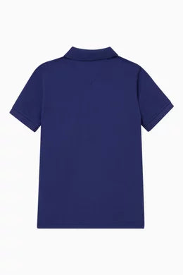 Tommy Hilfiger-Logo Polo Shirt in Cotton