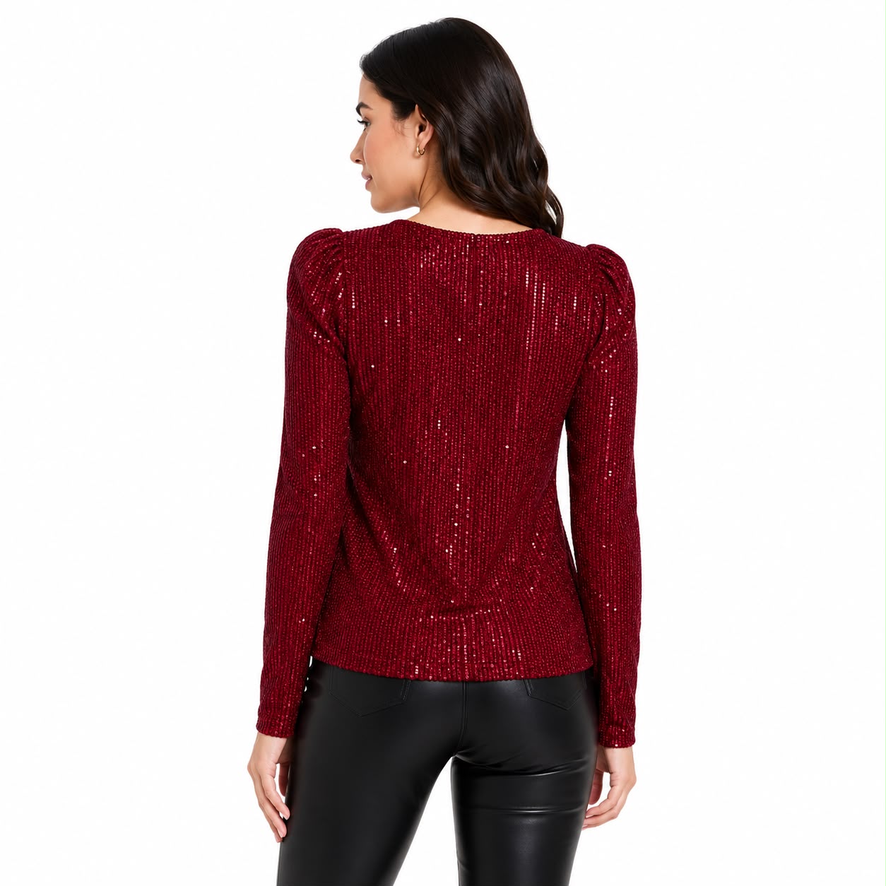 Kontroll Red sequin blouse Women’s
