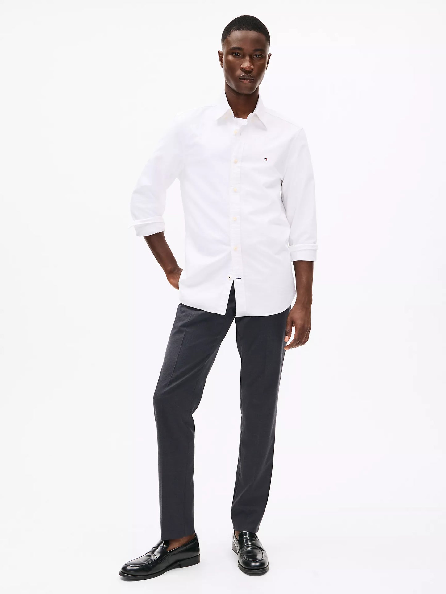 Tommy Hilfiger Regular Fit Stretch Oxford Shirt