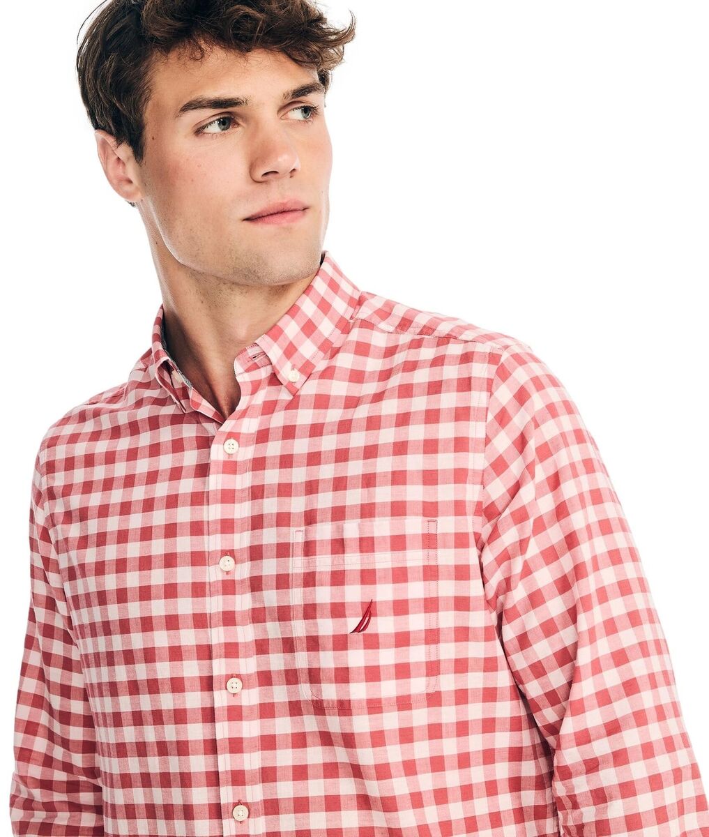 Nautica Plaid Poplin Shirt