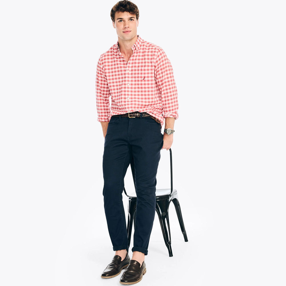 Nautica Plaid Poplin Shirt