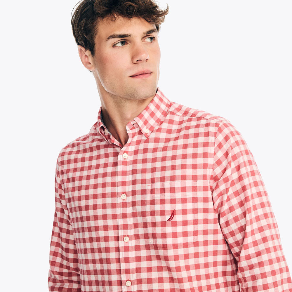 Nautica Plaid Poplin Shirt