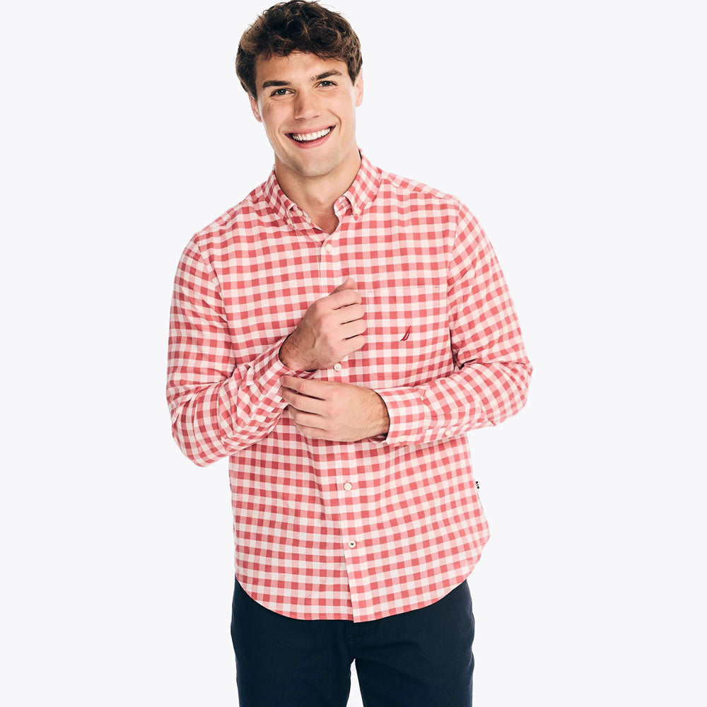 Nautica Plaid Poplin Shirt