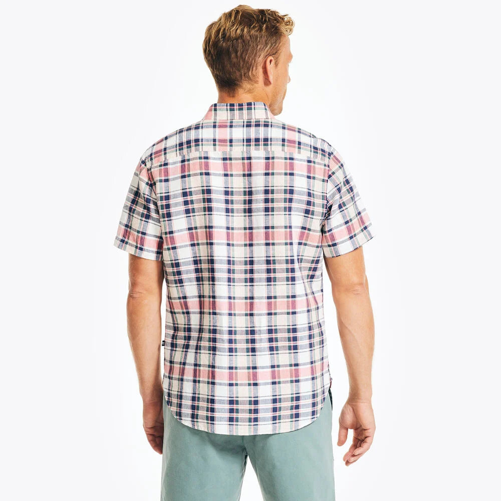 Nautica Plaid Short Sleeve Shirt