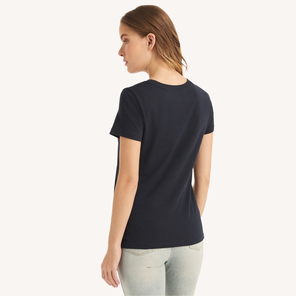 Nautica heritage foil logo graphic t-shirt
