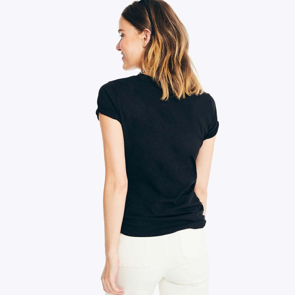 Nautica rhinestone logo graphic t-shirt