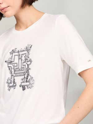 Tommy Hilfiger Floral Monogram T-Shirt