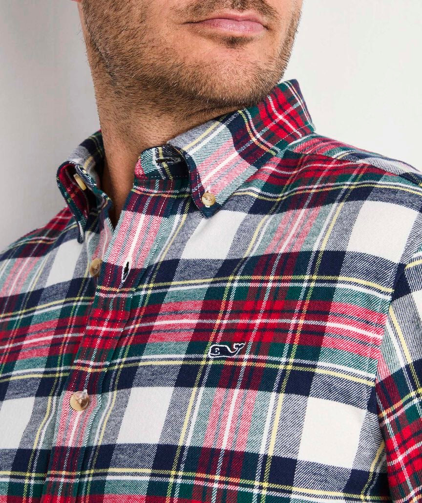 Vineyard Flannel Plaid Shirt