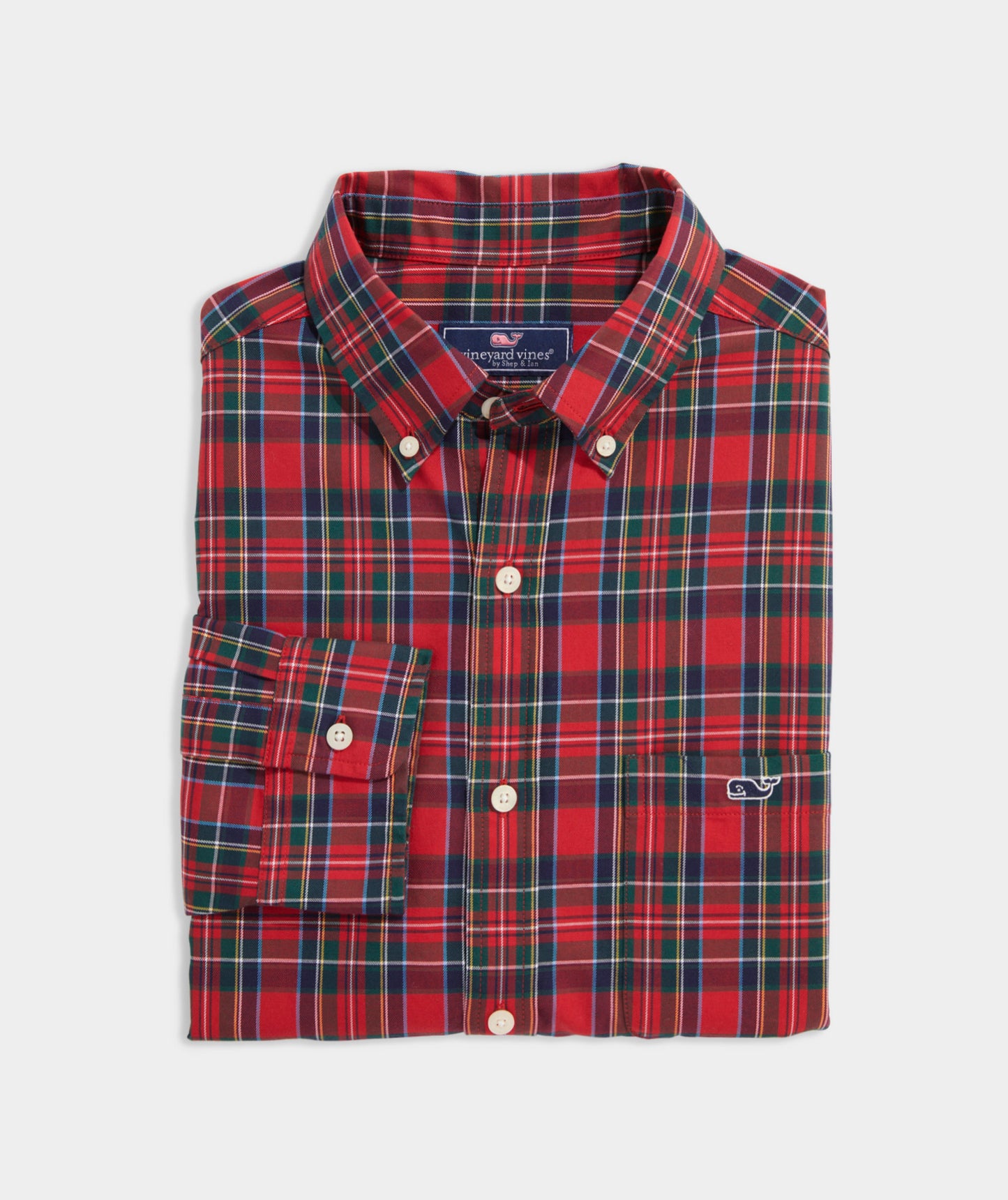 Vineyard Vines Flannel Tartan Shirt