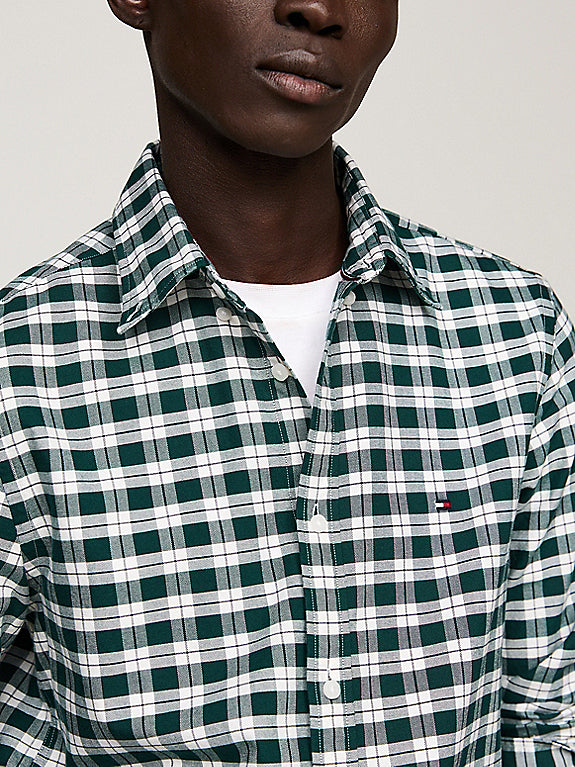 Tommy Hilfiger THFlex Regular Fit Gingham Poplin Shirt