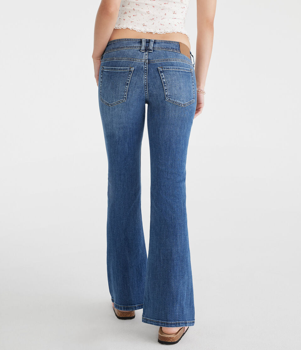 AÉROPOSTALE-Low-Rise Flare Jean