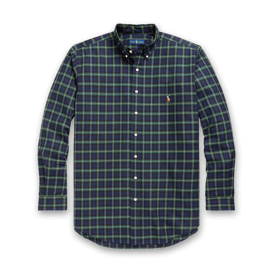 Ralph Lauren Slim Fit Plaid Oxford Shirt