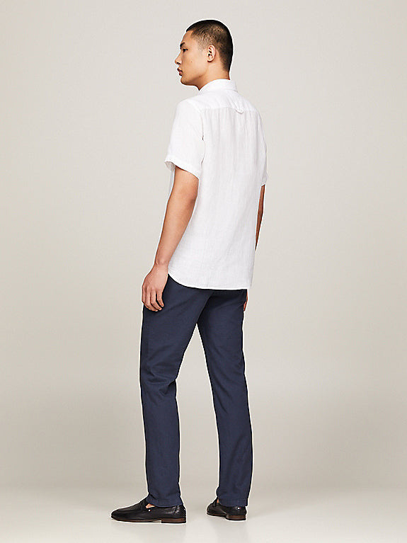 Tommy Hilfiger Washed Pure Linen Shirt
