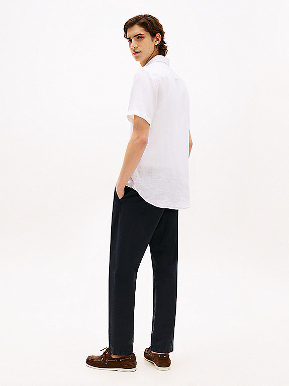 Tommy Hilfiger Washed Pure Linen Shirt