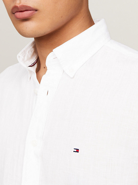 Tommy Hilfiger Washed Pure Linen Shirt