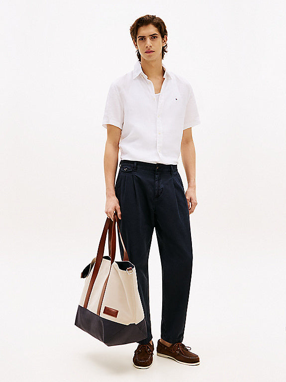 Tommy Hilfiger Washed Pure Linen Shirt