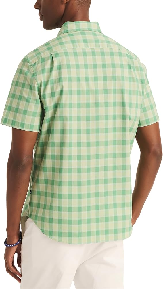 Nautica Plaid Poplin Short-Sleeve Shirt