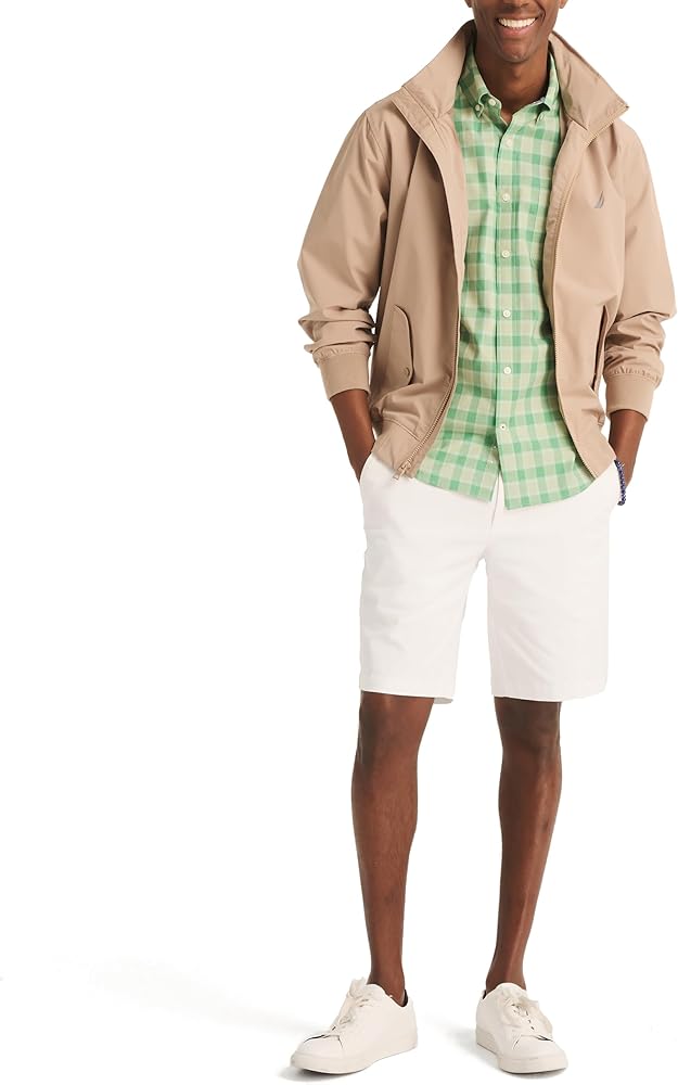 Nautica Plaid Poplin Short-Sleeve Shirt