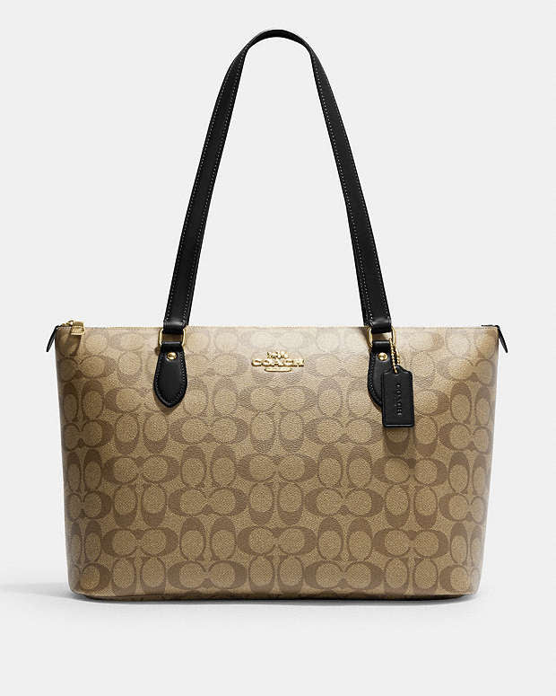 Coach Gallery Tote Bag In Signature Canvas
