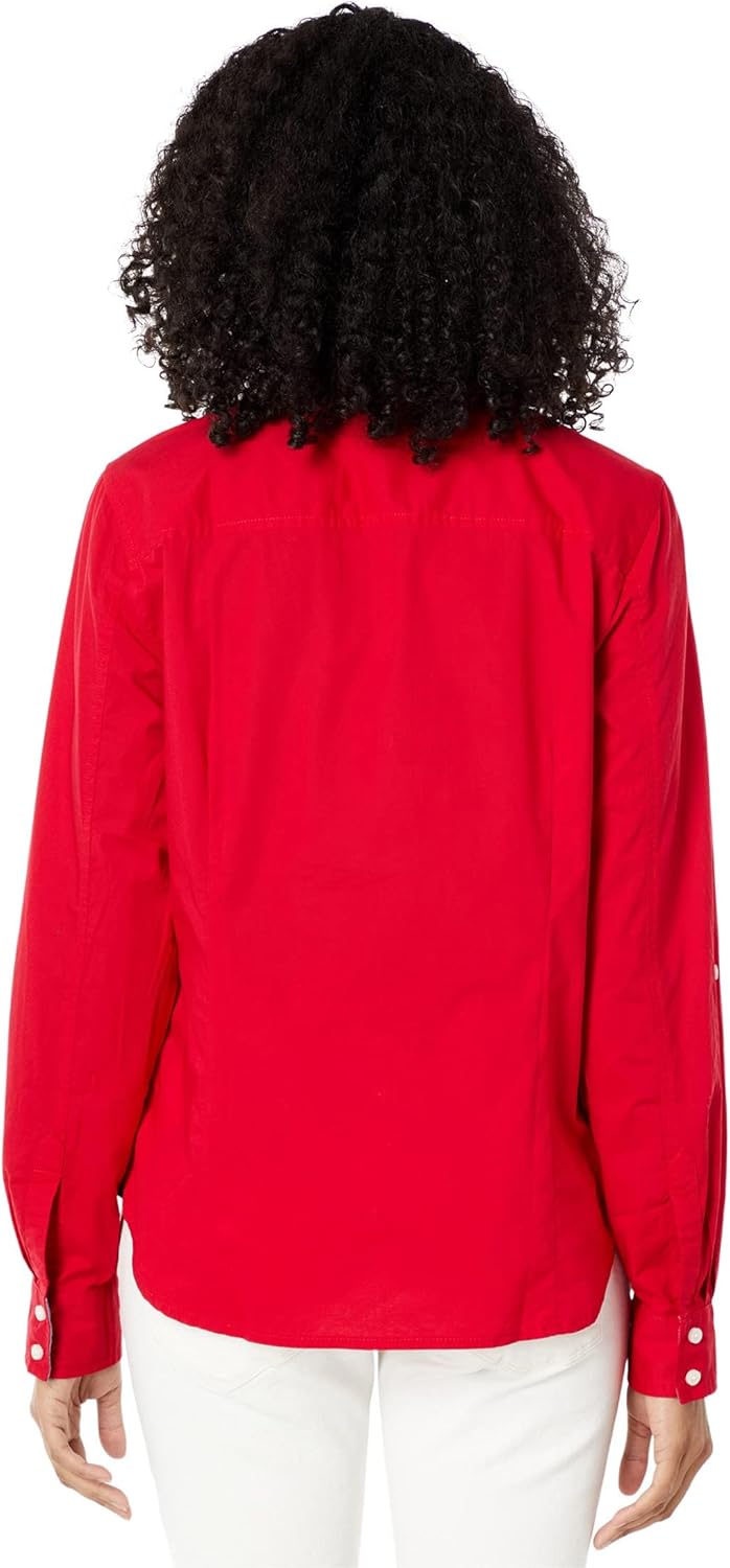 Tommy Hilfiger Button-Down Shirts for Women, Casual Tops