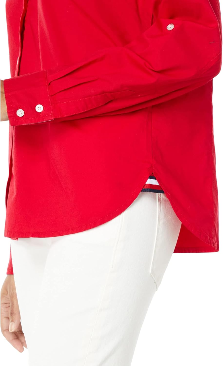 Tommy Hilfiger Button-Down Shirts for Women, Casual Tops