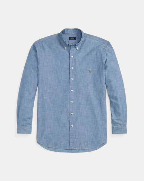 Ralph Lauren Big Boys 8-20 Long-Sleeve Chambray Shirt
