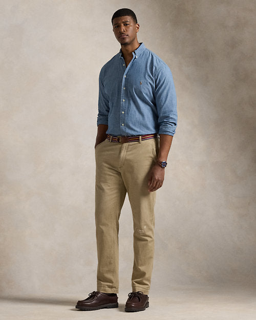 Ralph Lauren Big Boys 8-20 Long-Sleeve Chambray Shirt
